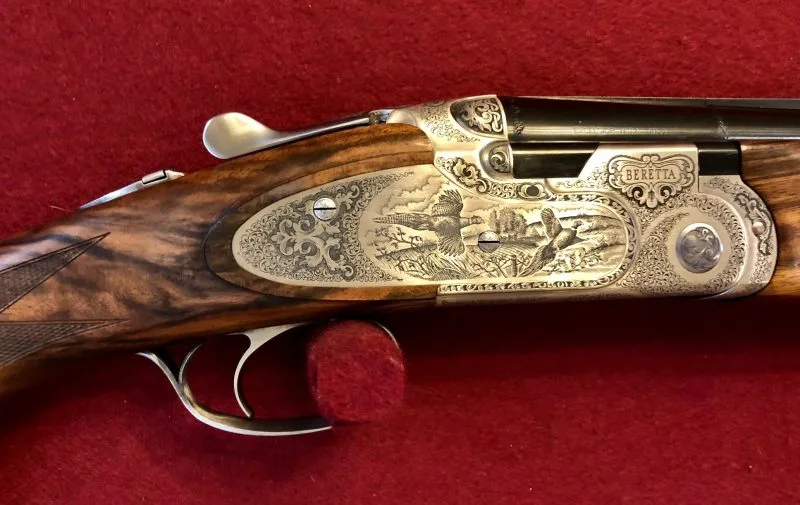 Beretta 687 EELL Diamond Pigeon Game Scene Field Action