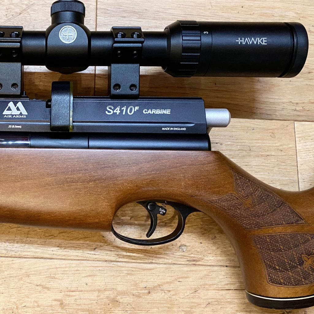 Air Arms S410 Beech Carbine Used A. Branthwaite Gunsmiths
