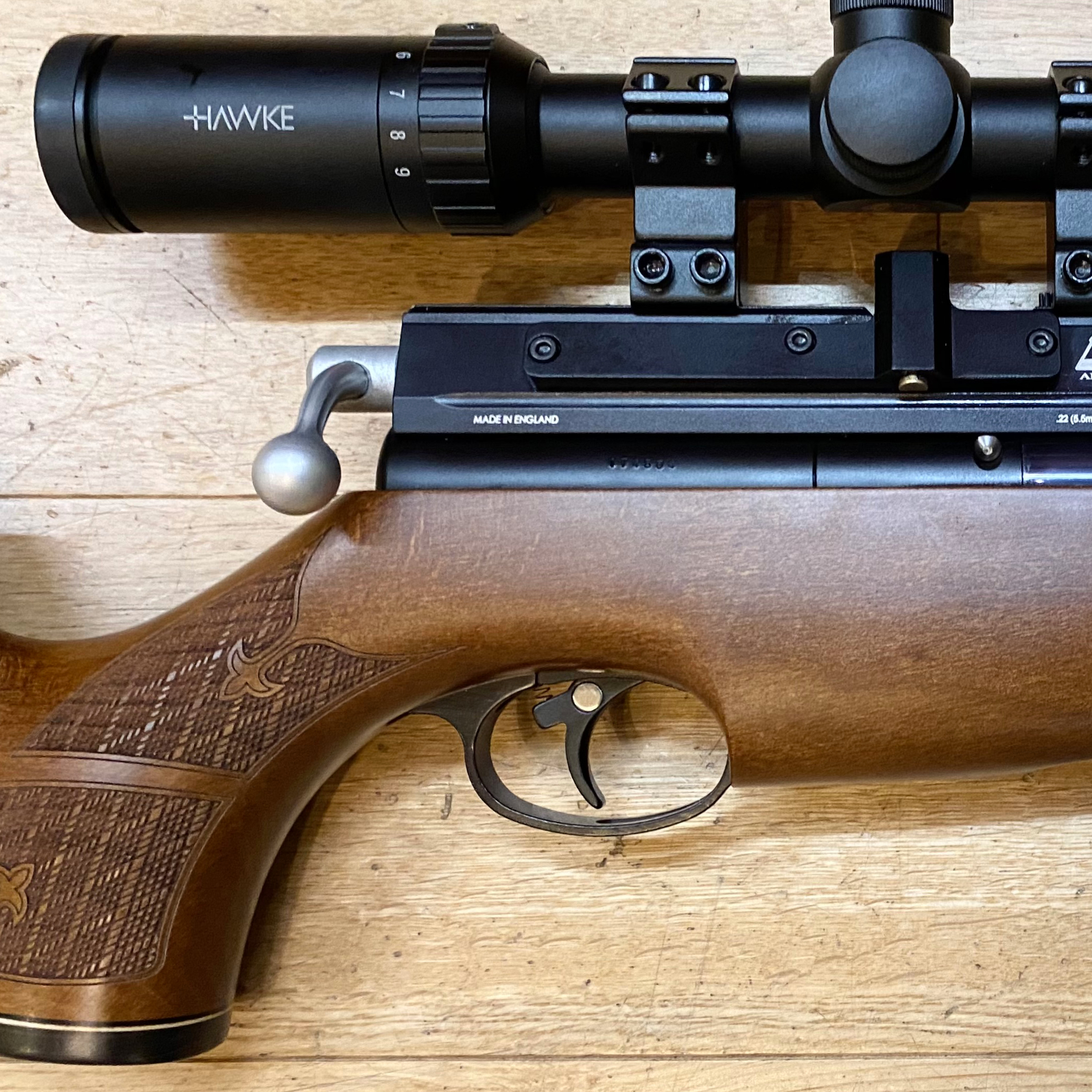 Air Arms S410 Beech Carbine Used A. Branthwaite Gunsmiths