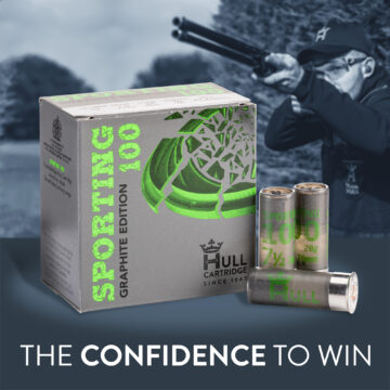 hull sporting 100 shotgun cartridges