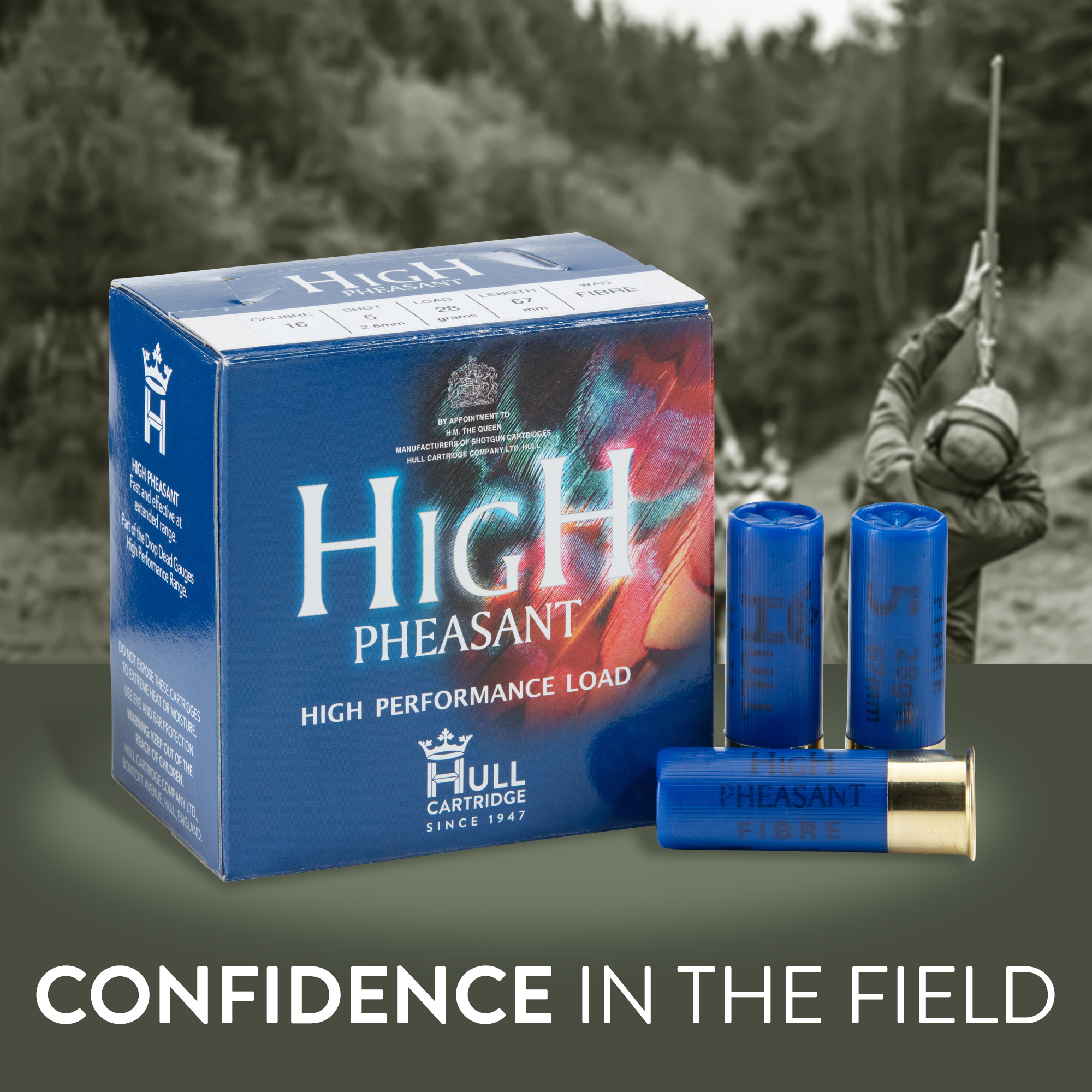 hull high pheasant shotgun cartidges