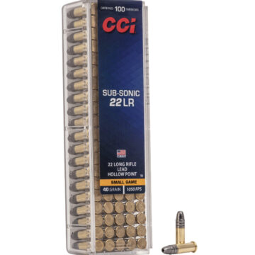 CCI Subsonic 22 lr