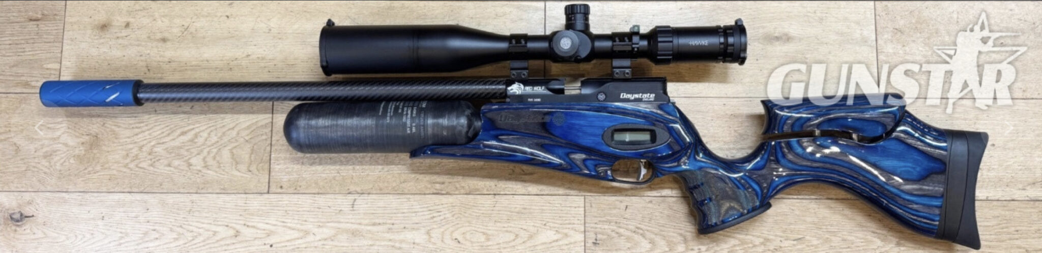 Daystate Red Wolf Blue Laminate .22 Used