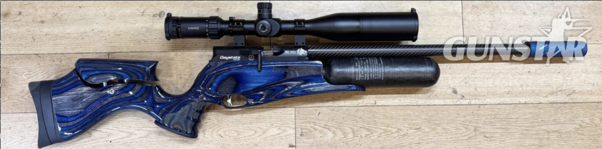 Daystate Red Wolf Blue Laminate .22 Used