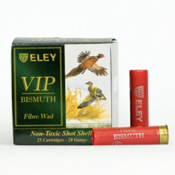 eley vip bismuth non toxic 28 bore cartridges