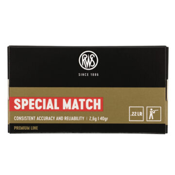 special match rws 22 lr ammunition